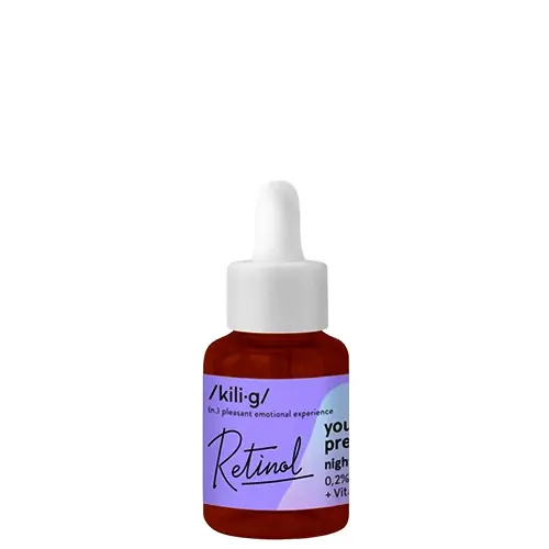 Kilig Retinol Éjszakai arcszérum retinollal 30 ml Gyors szállítás